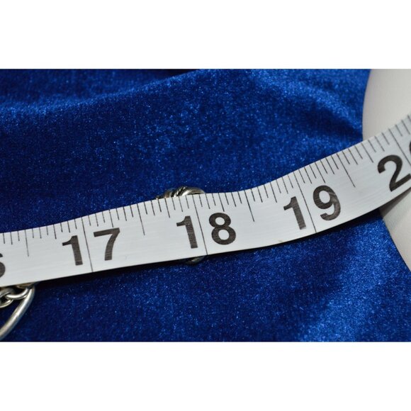 Premier Designs Bellissimo Multi Strand Necklace Silver Tone Faux Pearls Chunky - Picture 2 of 4